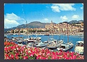 M1767 MENTON Alpi marittime LE PORT ET LA VIEILLE VILLE FRANCE